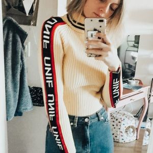 Unif Limited Edition Yellow Turtleneck